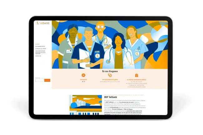 création de site internet médical