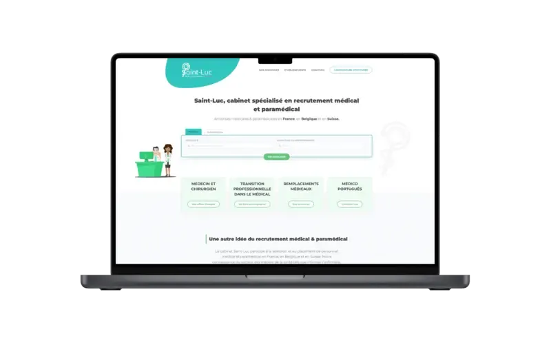 site web cabinet recrutement medical